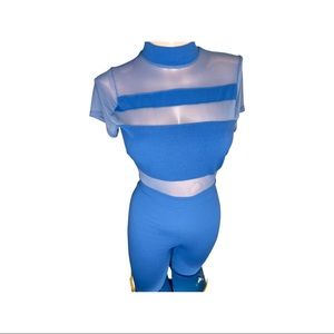 Haute Monde Jumpsuits | Haute Monde sheer Romper Size Small | Color: Brown .